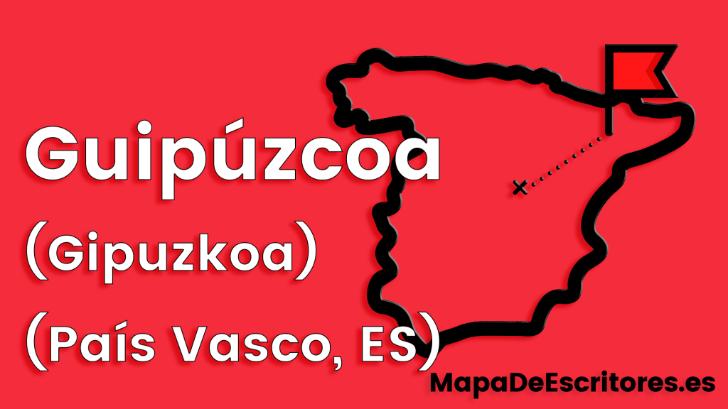 Mapa Escritores Guipuzcoa